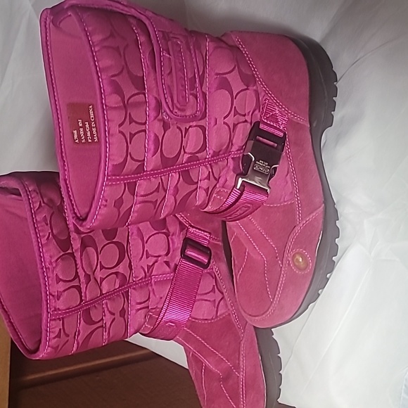 Coach boots hot pink - Picture 4 of 10